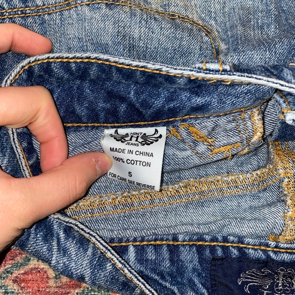 Hint Jean Skirt - Picture 5 of 7